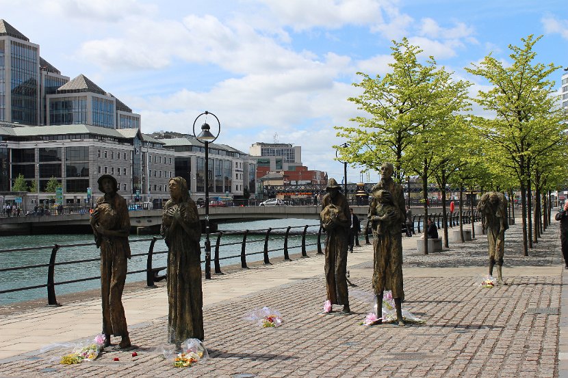Dublin Famine memorial May 2013